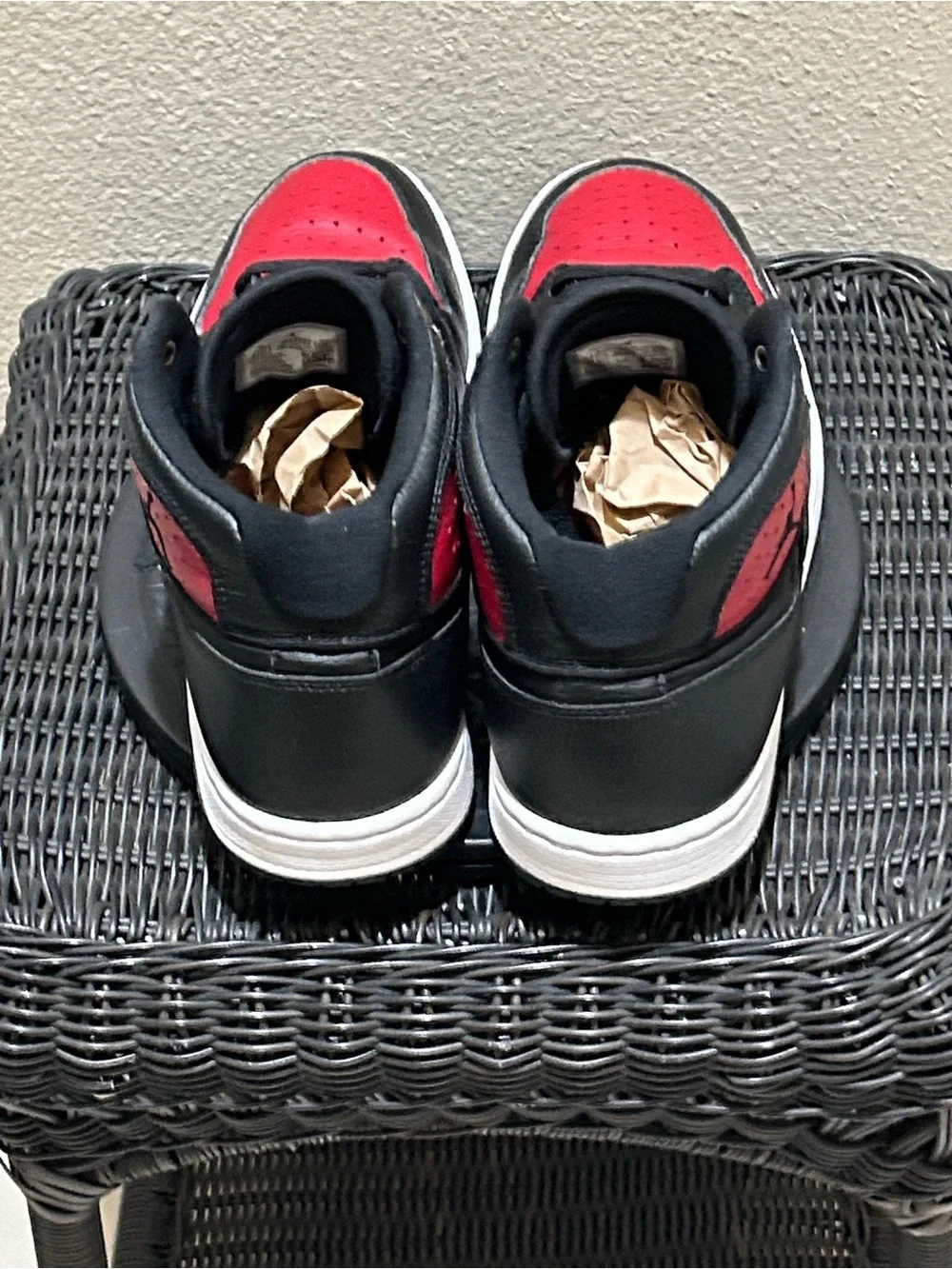 Jordan Access Black Gym Red White AR3762-006